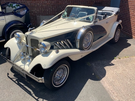 Beauford Open Tourer Wedding Car Stafford