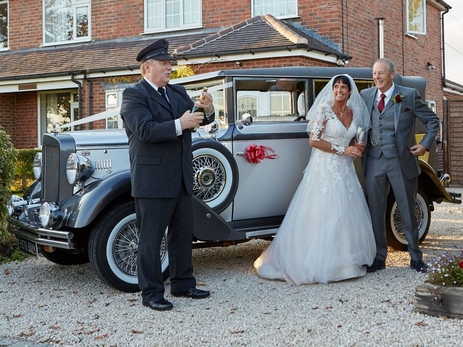 Regent Landaulette Wedding Car hire in Stafford